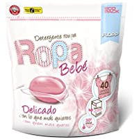 FLOPP detergente máquina ropa bebé en cápsulas 40 uds